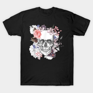 Flower Skull T-Shirt